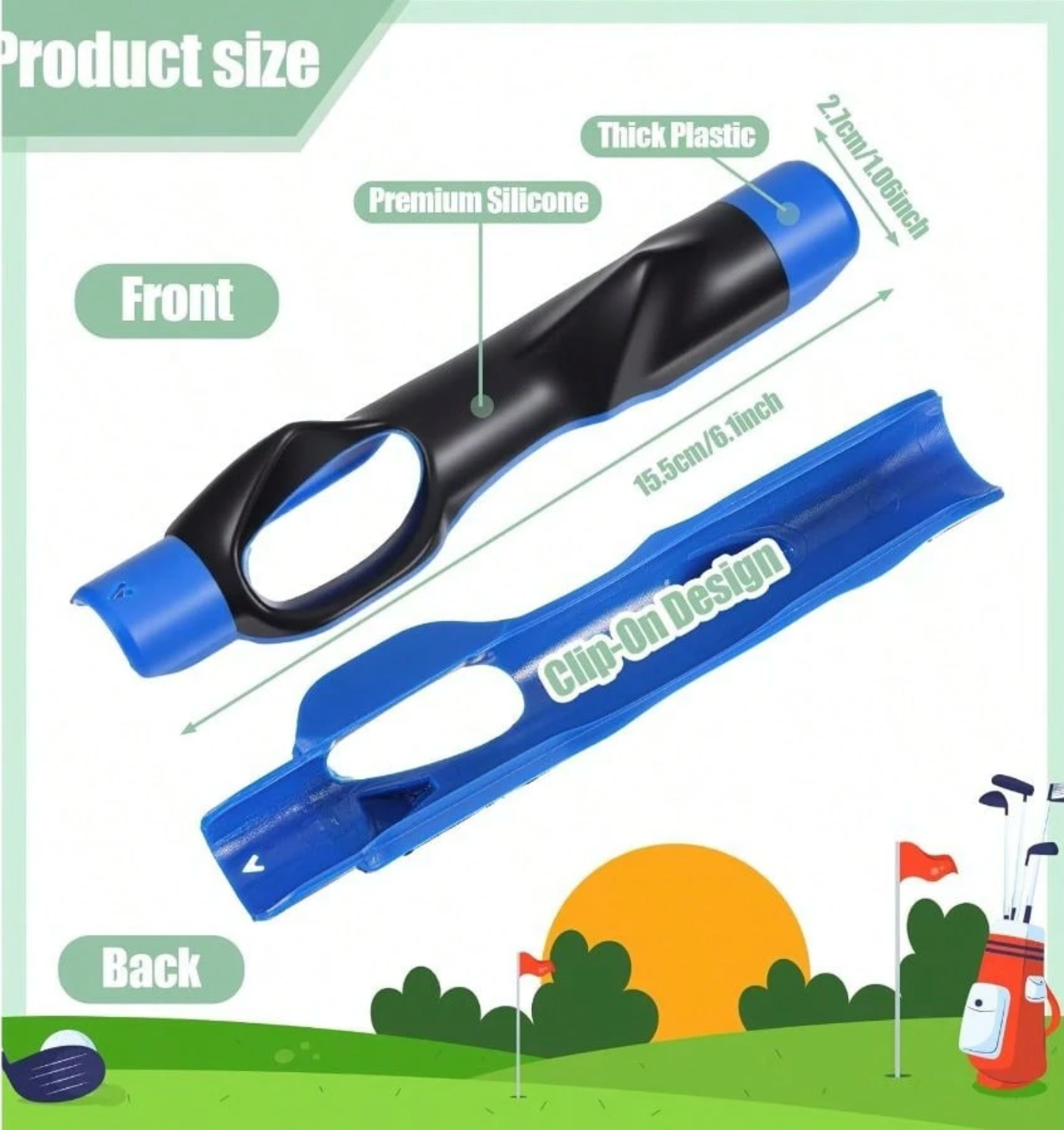 Training Grip, Golf Grip Training Aid Clip