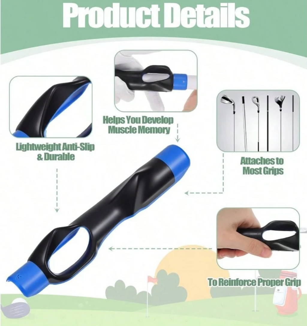 Training Grip, Golf Grip Training Aid Clip
